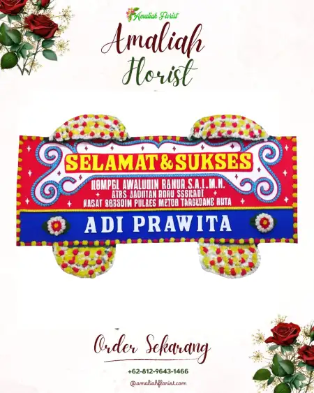Papan Bunga Ucapan Selamat Kumesu